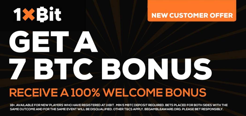 1XBIT WELCOME BONUS