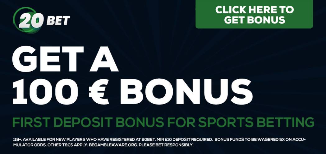 20BET WELCOME BONUS