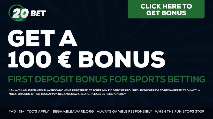 20BET Welcome Bonus